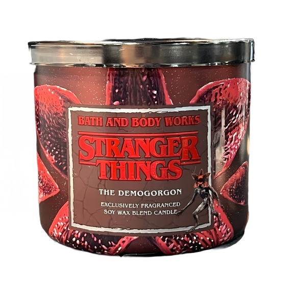 Bath & Body Works Stranger Things The Demogorgon 3‑Wick Candle Limited Edition - Picture 1 of 4